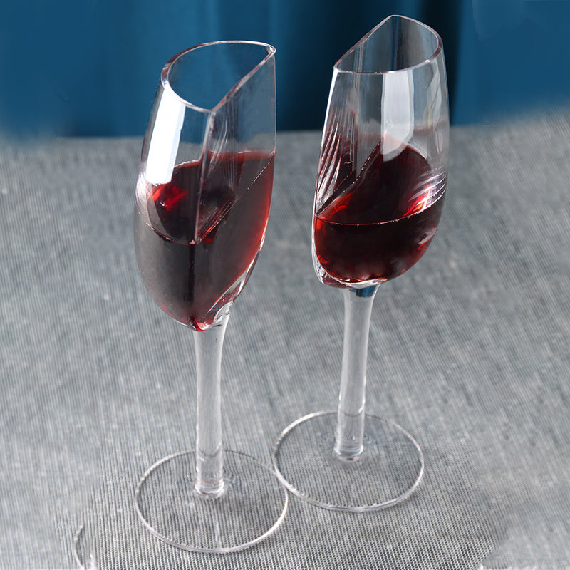 Et halvt glas vin