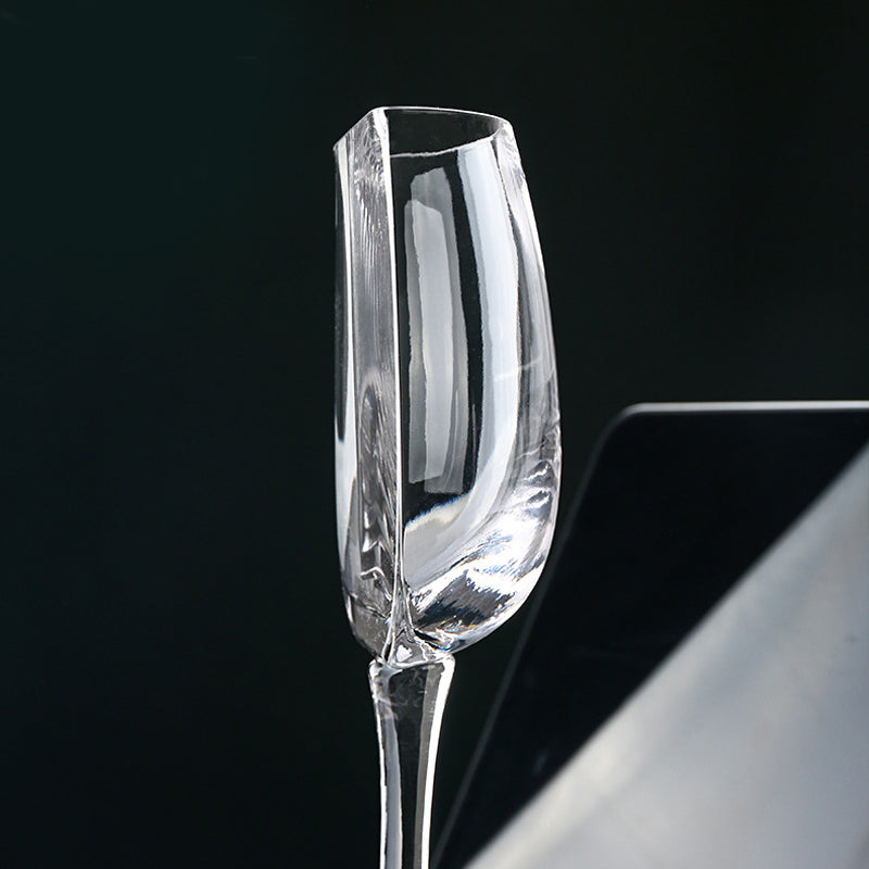 Et halvt glas vin