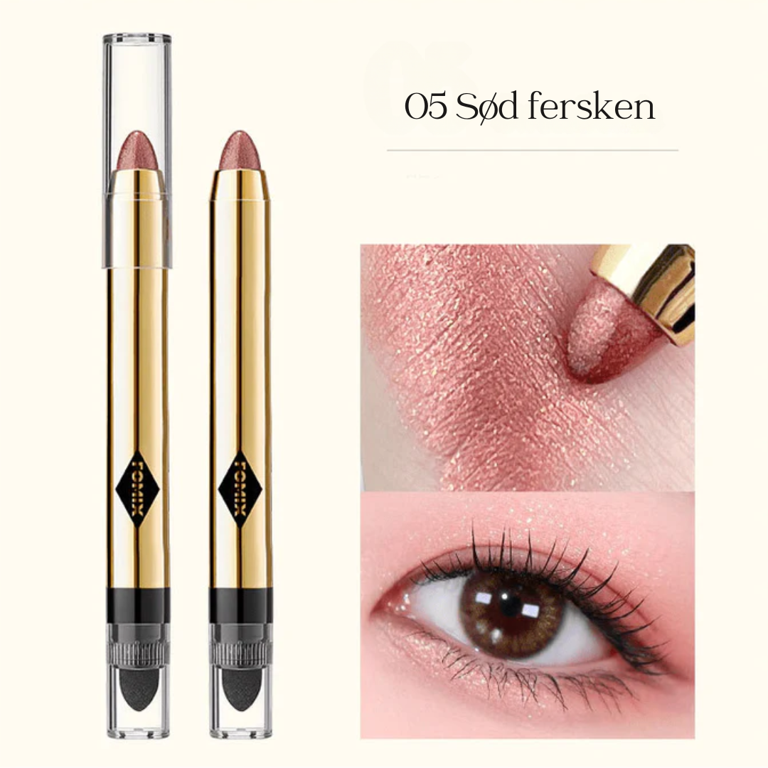 LumiGlimt 2-i-1 perlemorsfarvet øjenskygge-makeup-pen