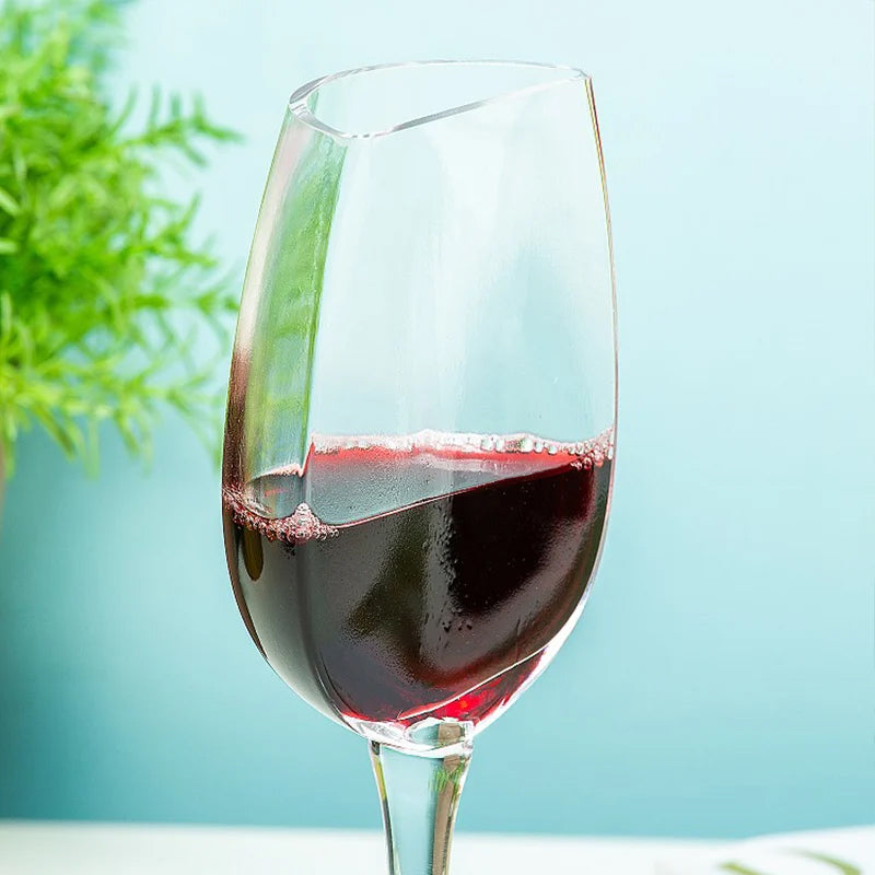 Et halvt glas vin