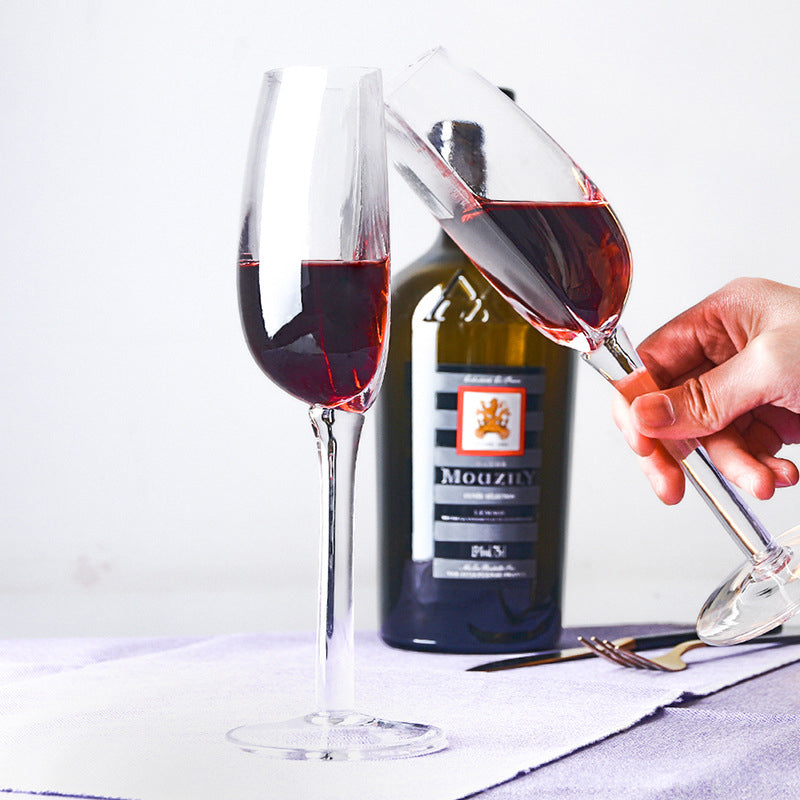 Et halvt glas vin