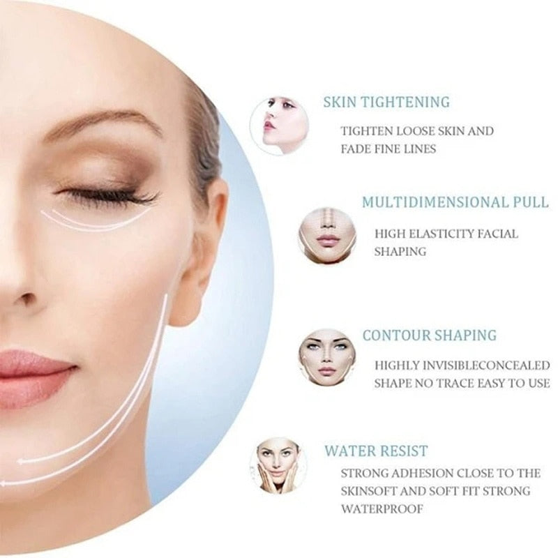 Klistermærker til ansigtsløft