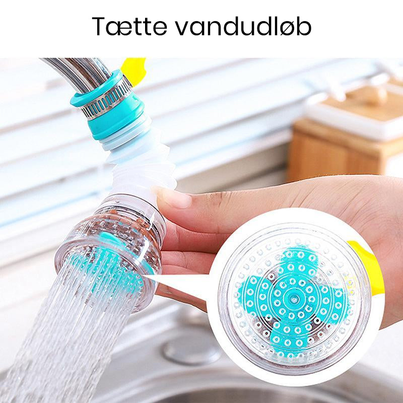 Udtrækkeligt roterende Stænksikkert Vandhanefilter