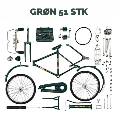 NostalgiTur - Gør-det-selv cykelmodel skalalegetøj