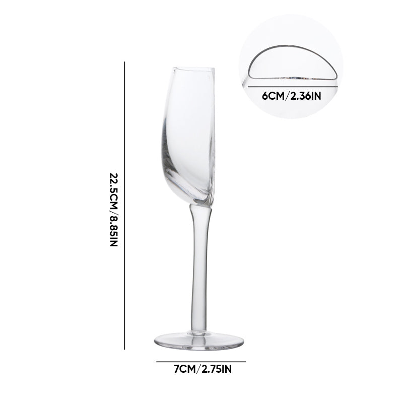 Et halvt glas vin