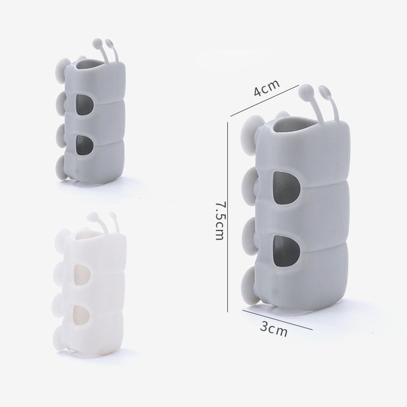 Justerbar brusehovedholder i silikone