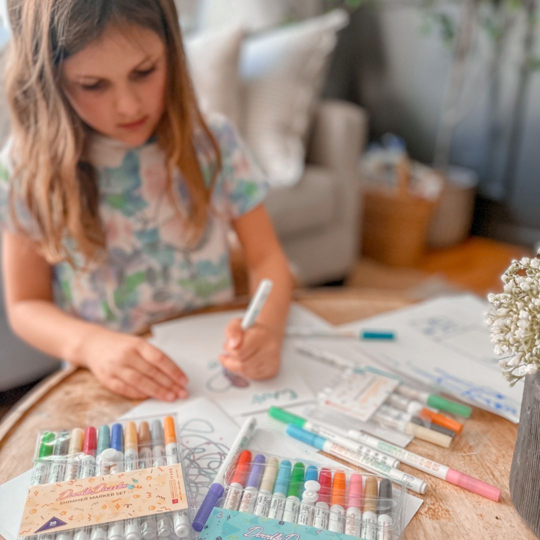 Doodles™ - Sæt Med Glimmermarkører