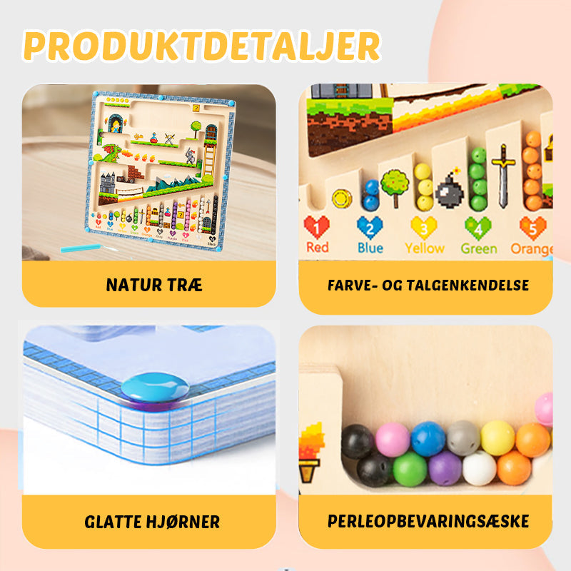 Magnetisk farve og tallabyrint