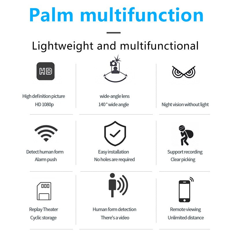 Ultra mini wifi kamera