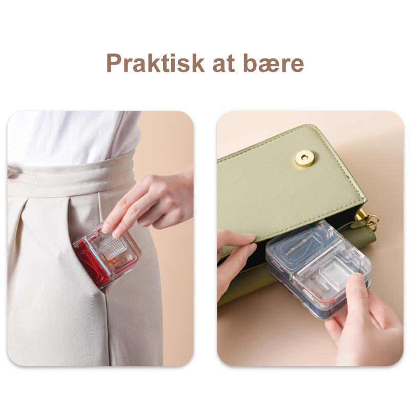 Bærbar multifunktionel medicinboks