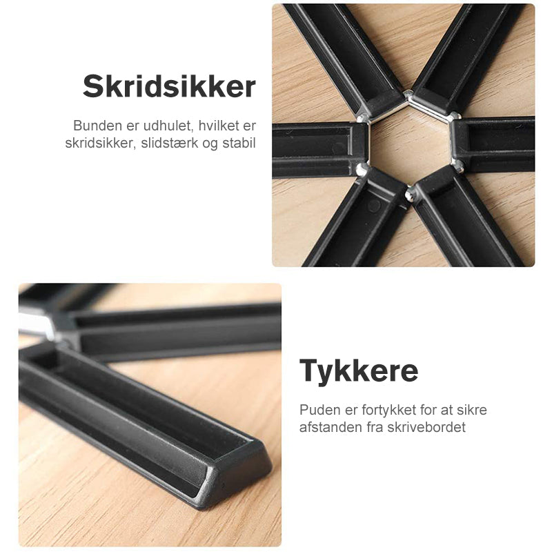 Foldbar silikone varmeisoleringspude