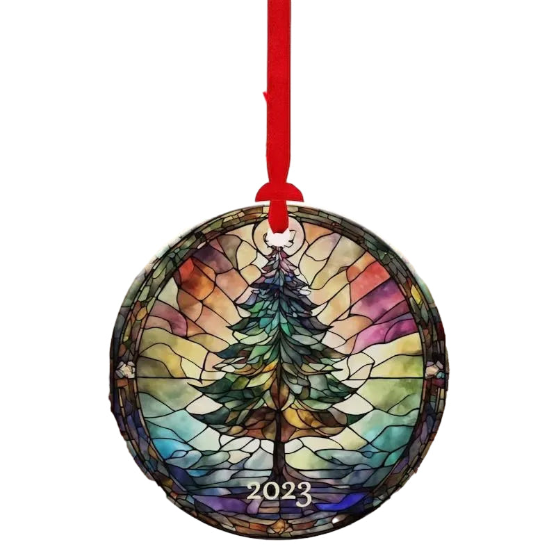 🎄Emalje-dekoration til jul🎅