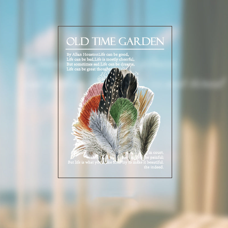 Memory Garden-serien klistermærkesæt i PET