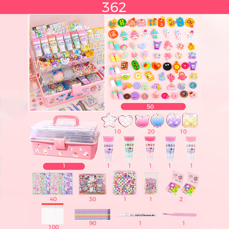 Go Card Klistermærkesæt til scrapbog (Børn)