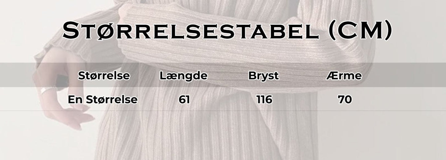 Behagelig Rullekrave Sweater