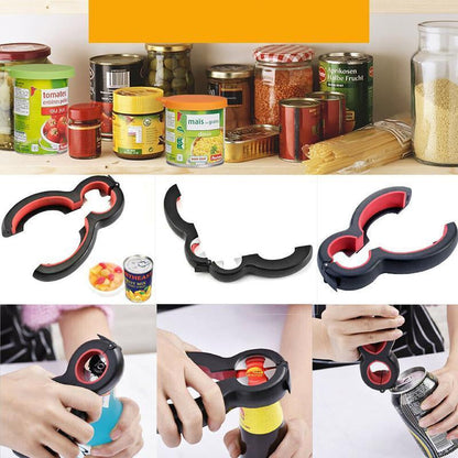 6 in1 Multifunctional Bottle Opener