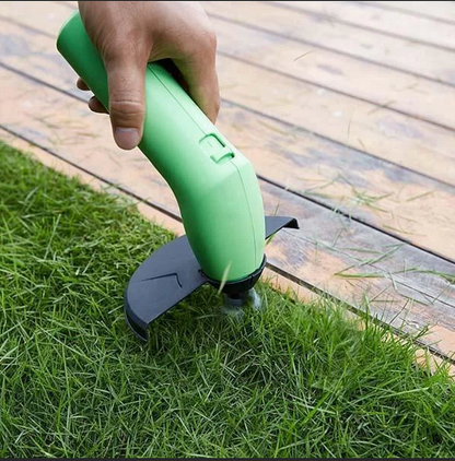 Trådlös Grästrimmer – Kompakt Batteripowered Ogräsklippare för Kanter, Buskar och Planteringar