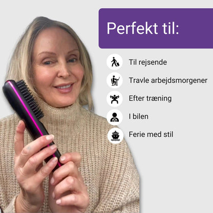 Silkeglat Bærbar Glattebørste