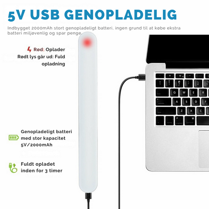 GlideLys Magnetisk Lampe