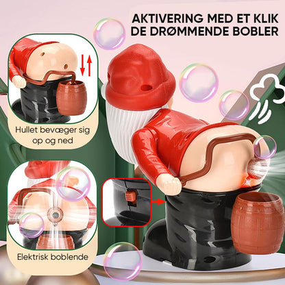 🎅Sjove julemand boble blæser maskine🥳