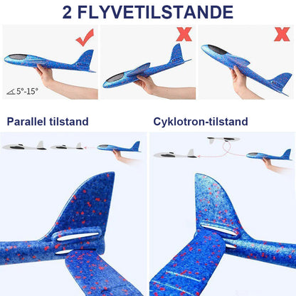 Flyvende svævefly i skumplast (2PCS)