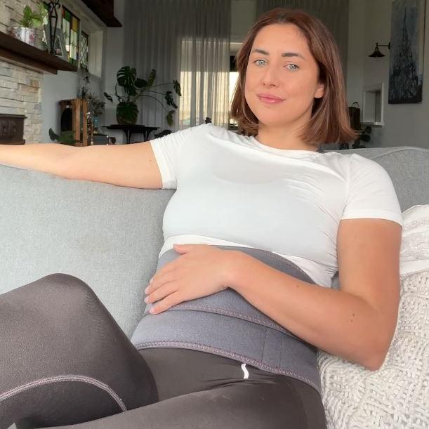 Opvarmet Taljeomslag med Infrarødt Lys og Massage