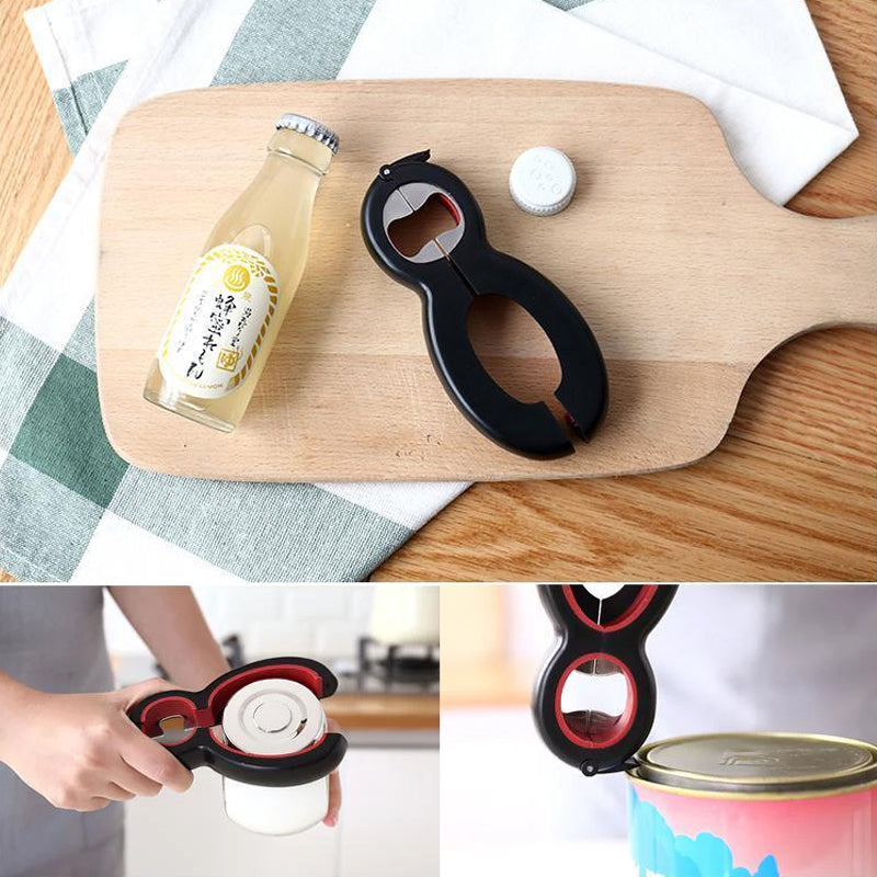 6 in1 Multifunctional Bottle Opener