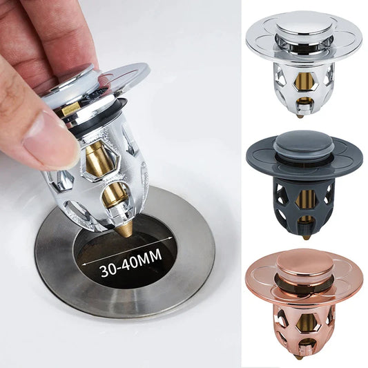 Universal pop up vaskestopper