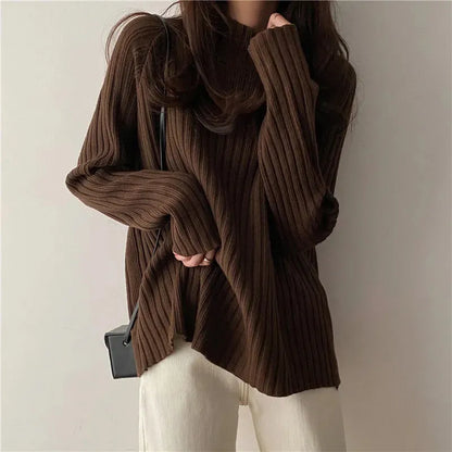 Behagelig Rullekrave Sweater