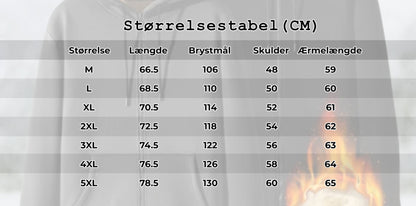 Hættetrøje af Lammeskind