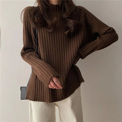 Behagelig Rullekrave Sweater